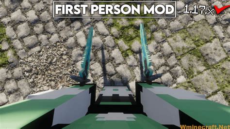 First-Person Model Mod Edition 1.19.2, 1.18.2 – Realistic Minecraft ...