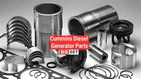 Cummins Diesel Generator Parts: Complete Guide to Components