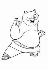 Kung Fu Panda Fighting coloring Page – Artofit sketch template