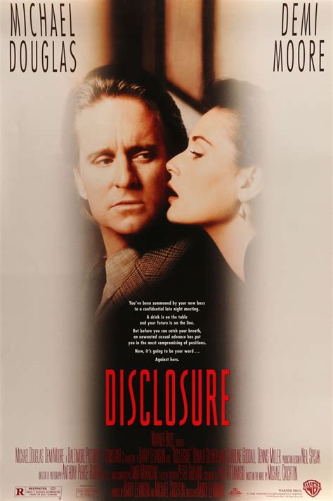 Disclosure (1994) Vintage One-Sheet Movie Poster - 27"x 40" Donald Sutherland, Michael Crichton ...