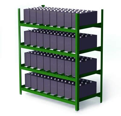 Battery Rack from Pallet Racks | SJF.com