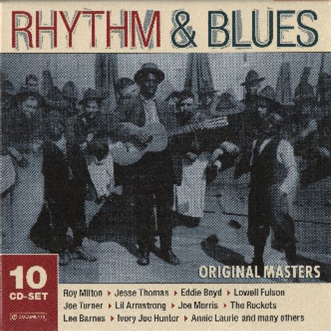 Rhythm & Blues - Original Masters | 10-CD (2005, Box, Compilation, Mono, Cardsleeve)