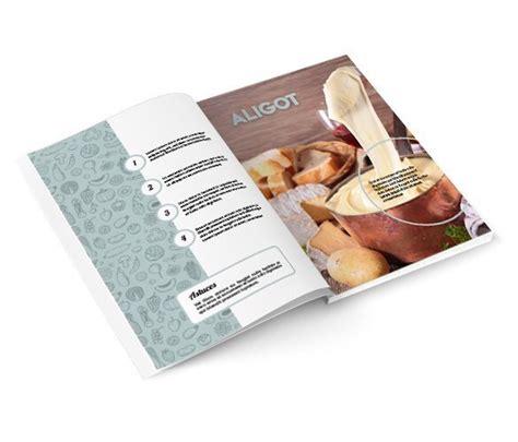 Impression de livre de cuisine avec recette personnalisée