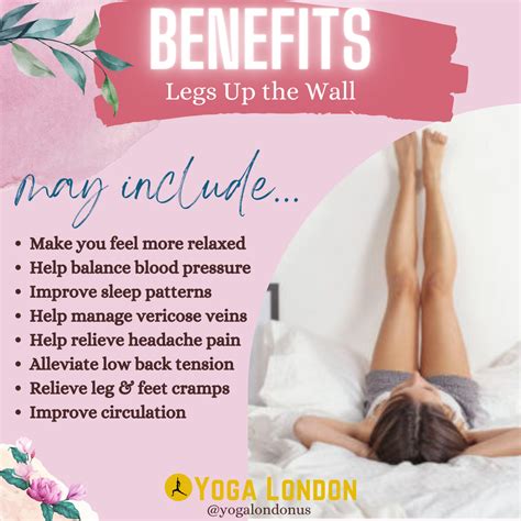 Legs Up The Wall Benefits - Yoga London