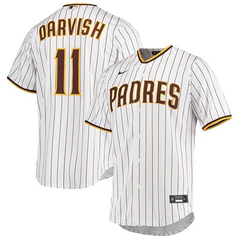 Men's Nike Yu Darvish White San Diego Padres Home Replica Player Jersey