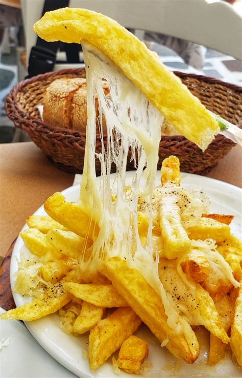 Graviera Cheese Fries | KALOFAGAS | GREEK FOOD & BEYOND Greek Cheese, Swiss Cheese, Gruyere ...