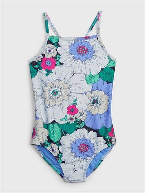 Kids Print Swim One-Piece | Gap