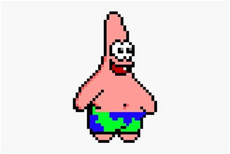 Patrick The Star Pixel Art