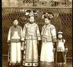 Images of the late Qing Dynasty Wanrong (the last Empress), Wenxiu and ...