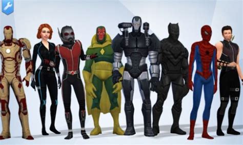 Civil Wars Iron man, Black widow, antman, vision, war machine, black panther, spiderman e ...