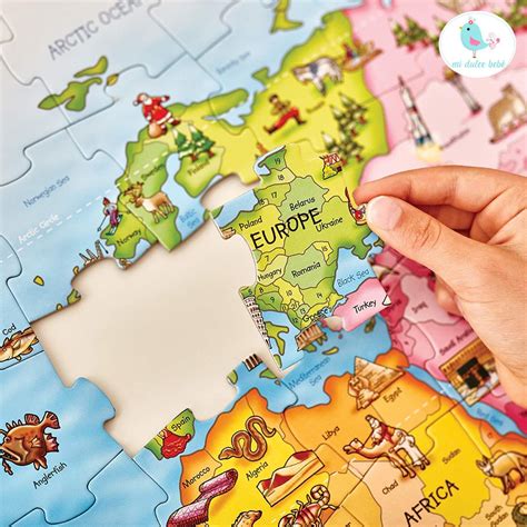 Puzzle Infantil Mapa Mundial Con 150 Piezas Orchard 280 | Cuotas sin ...