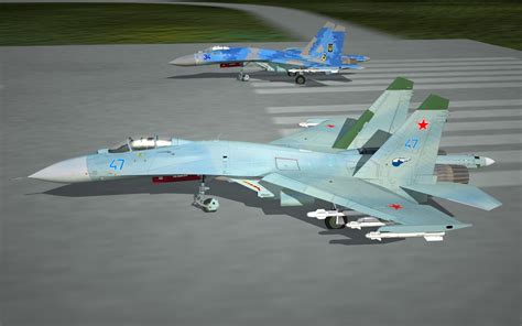 SU-27 Flanker - Su-27 - CombatACE