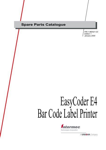 Spare Parts Catalogue