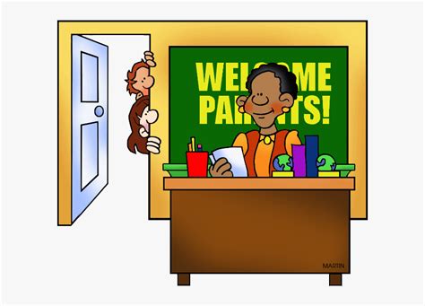 School Clip Art By - School Open House Clipart, HD Png Download - kindpng