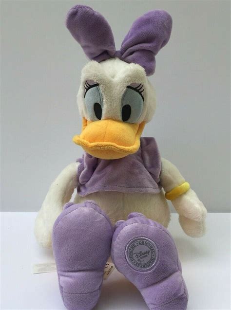 Disney Store Authentic Original Daisy Duck Plush 16" Tall Stuffed ...