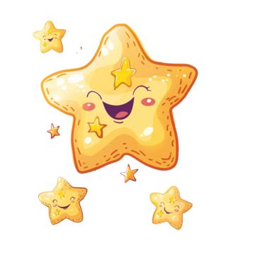 Happy Cartoon Star In The Sky, Cartoon, Star, Sky PNG Transparent Image and Clipart for Free ...