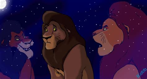 Scar, Mufasa and Kovu - Scar Fan Art (30188837) - Fanpop