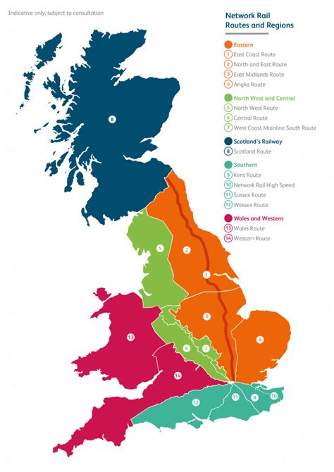 Our regions - Network Rail