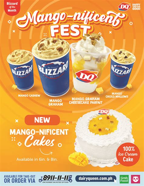 Dairy Queen offers new mango graham blizzard, mango-themed treats