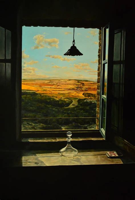 Open window Painting by István Cene gál | Saatchi Art