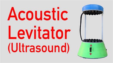 Acoustic Levitation | Levitron | Ultrasonic Levitator | Arduino - YouTube