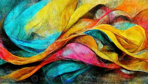 Oil Pastels Abstract