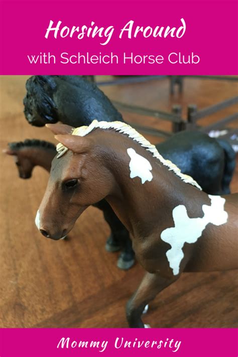 Horsing Around with Schleich Horse Club | Mommy University