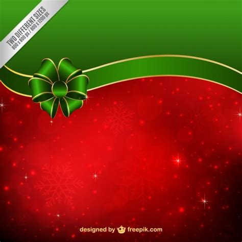 Free Vector | Red and green christmas background