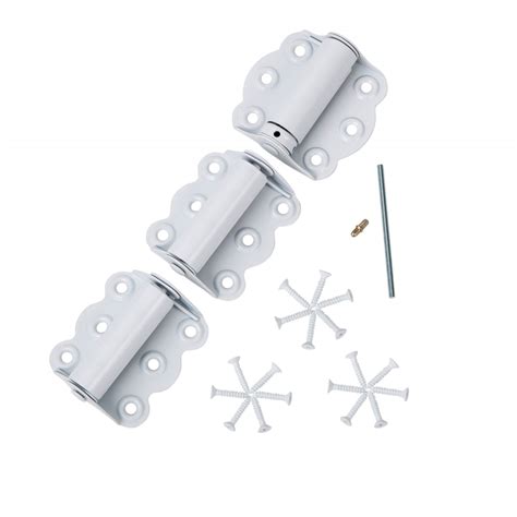 Adjustable Self-Closing Spring Door Hinge Set | Ideal Security Inc