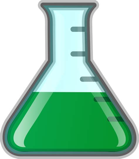 Conical Flask Clipart