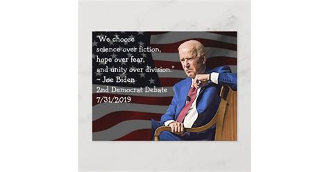 Joe Biden Quotes about America Postcard | Zazzle