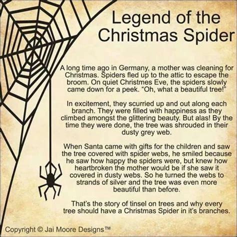 Legend of the Christmas Spider ~ Detailed Information | Photos | Videos