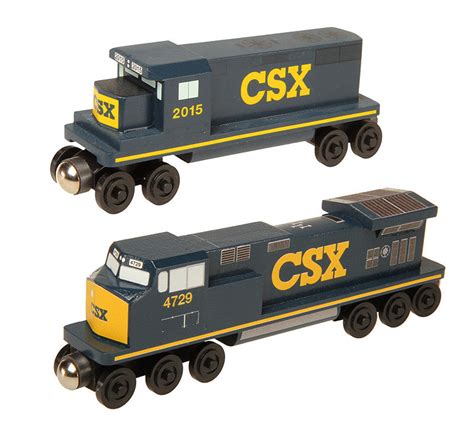 CSX GP-38 Diesel Engine – The Whittle Shortline Railroad - Wooden Toy Trains!