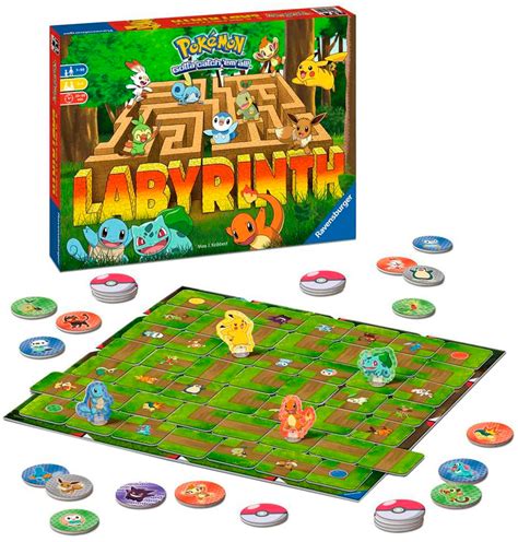 Best Buy: Ravensburger Pokémon Labyrinth Family Board Game Multicolor 26949