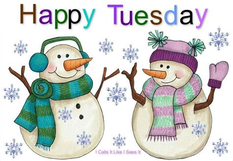 Tuesday Winter | Happy tuesday, Good morning christmas, Happy day quotes