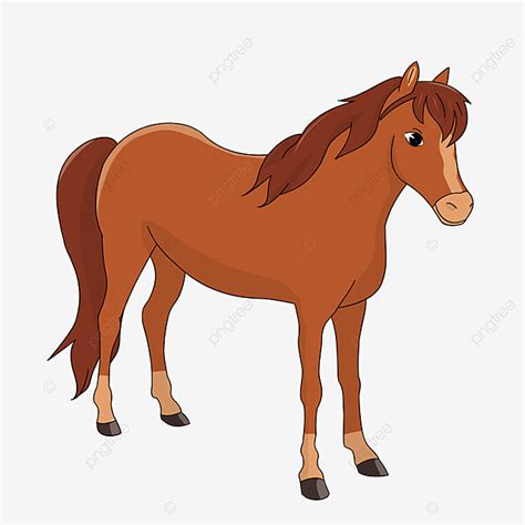 Cartoon Horse Face Clipart Transparent Background, Cartoon Horse ...