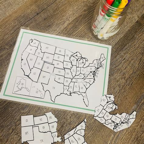 United States Map Game Geography Homeschool Game I Know the - Etsy