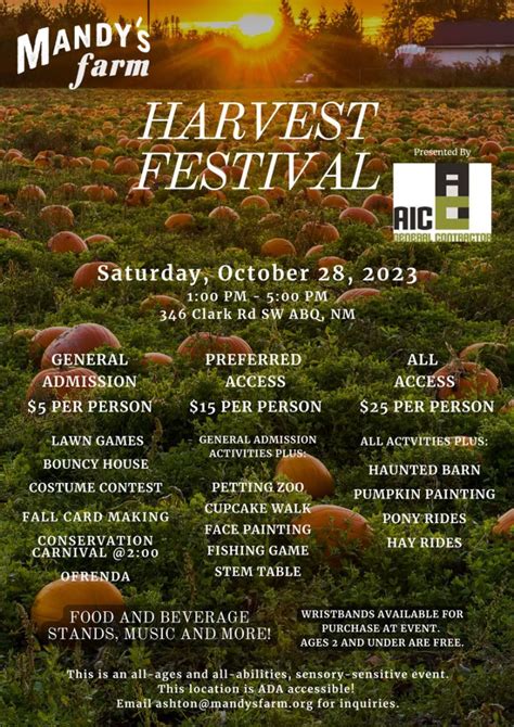 2024 Harvest Festival - Mandy's Farm