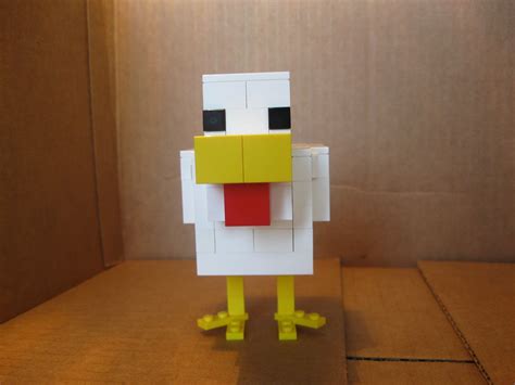 Eight Click Brick: LEGO Minecraft Chicken Instructions | Lego minecraft, Lego diy, Easy lego ...