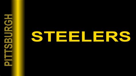 Pittsburgh Steelers Backgrounds - Wallpaper Cave