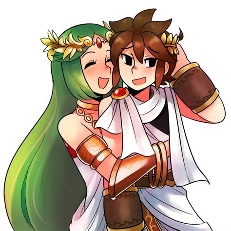 Pin by Paula on Pit x Palutena and Dark Pit x Viridi | Kid icarus, Kid icarus uprising, Smash ...