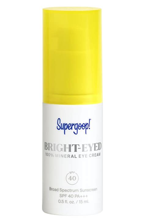 Supergoop! Bright-Eyed Mineral Eye Cream SPF 40 | Best Skincare Products of November 2020 ...