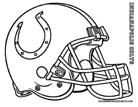 Indianapolis Colts Coloring Page - Coloring Home