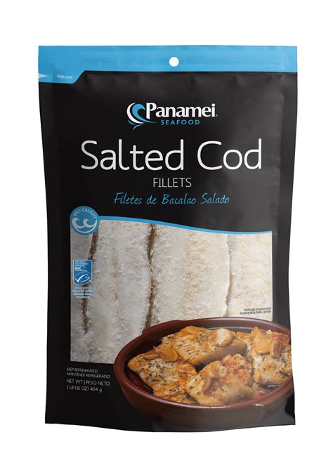 Salted Cod Fillets | Panamei Seafood