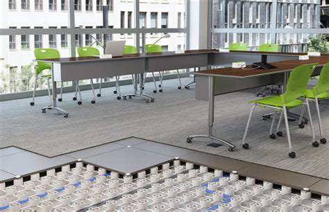 Modular Cable Management Floor — Power & Motion