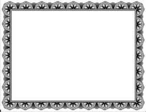 30+ Free Printable Certificate Borders & Frame Templates (Word) » American Templates