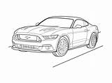 Mustang Coloring Pages  Free Printable For Kids sketch template