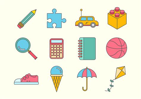 Free Kids Stuff Vector Icons - Download Free Vector Art, Stock Graphics & Images