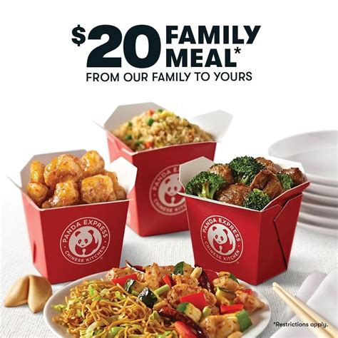 Panda Express Has A $20 Family Meal Deal This Month