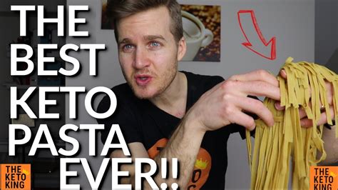 The Best Keto Pasta Ever! Low Carb Pasta! How to make Keto Pasta Keto Fettuccine - only 1.5g ...